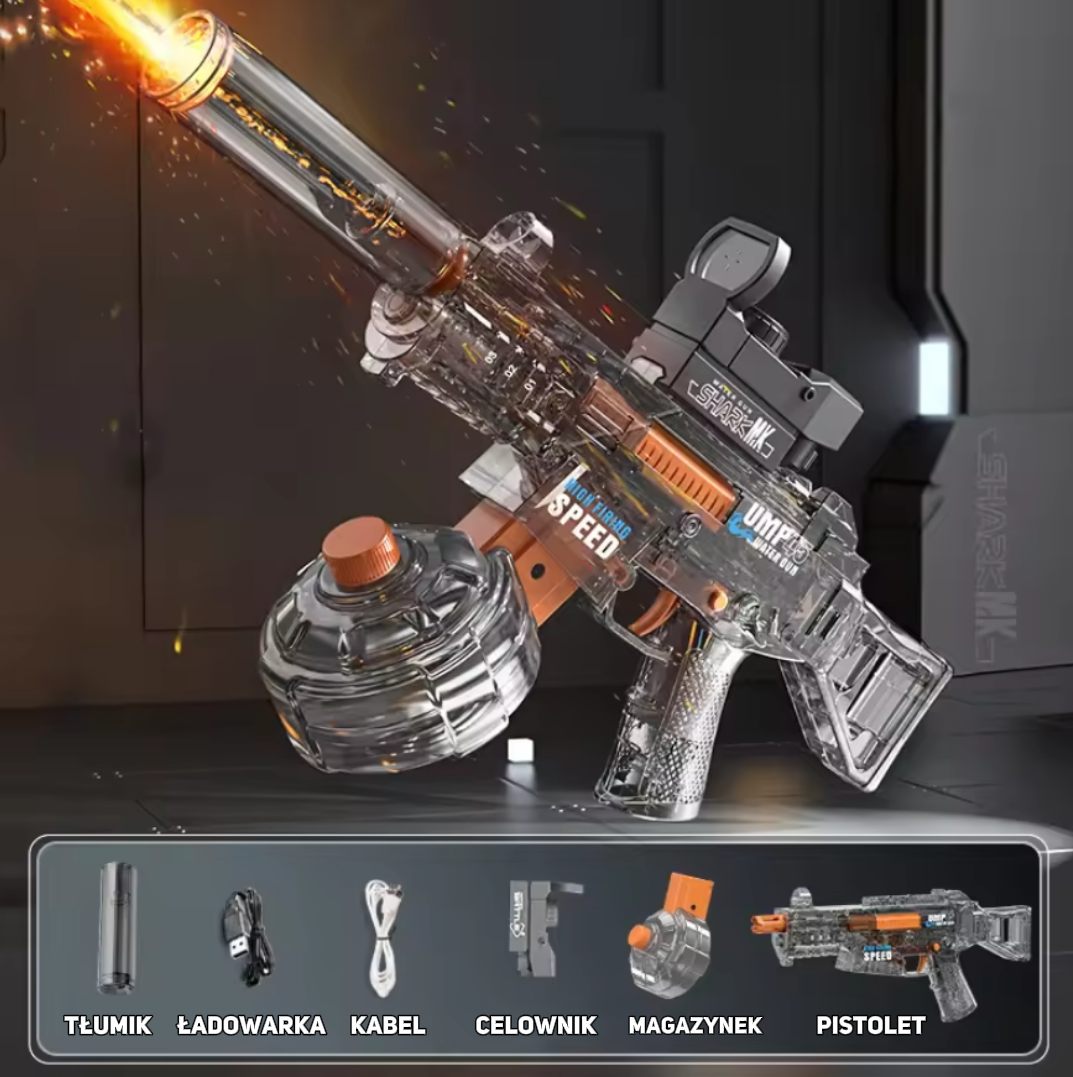 Pistolet na wodę MP5 | AquaGuns™