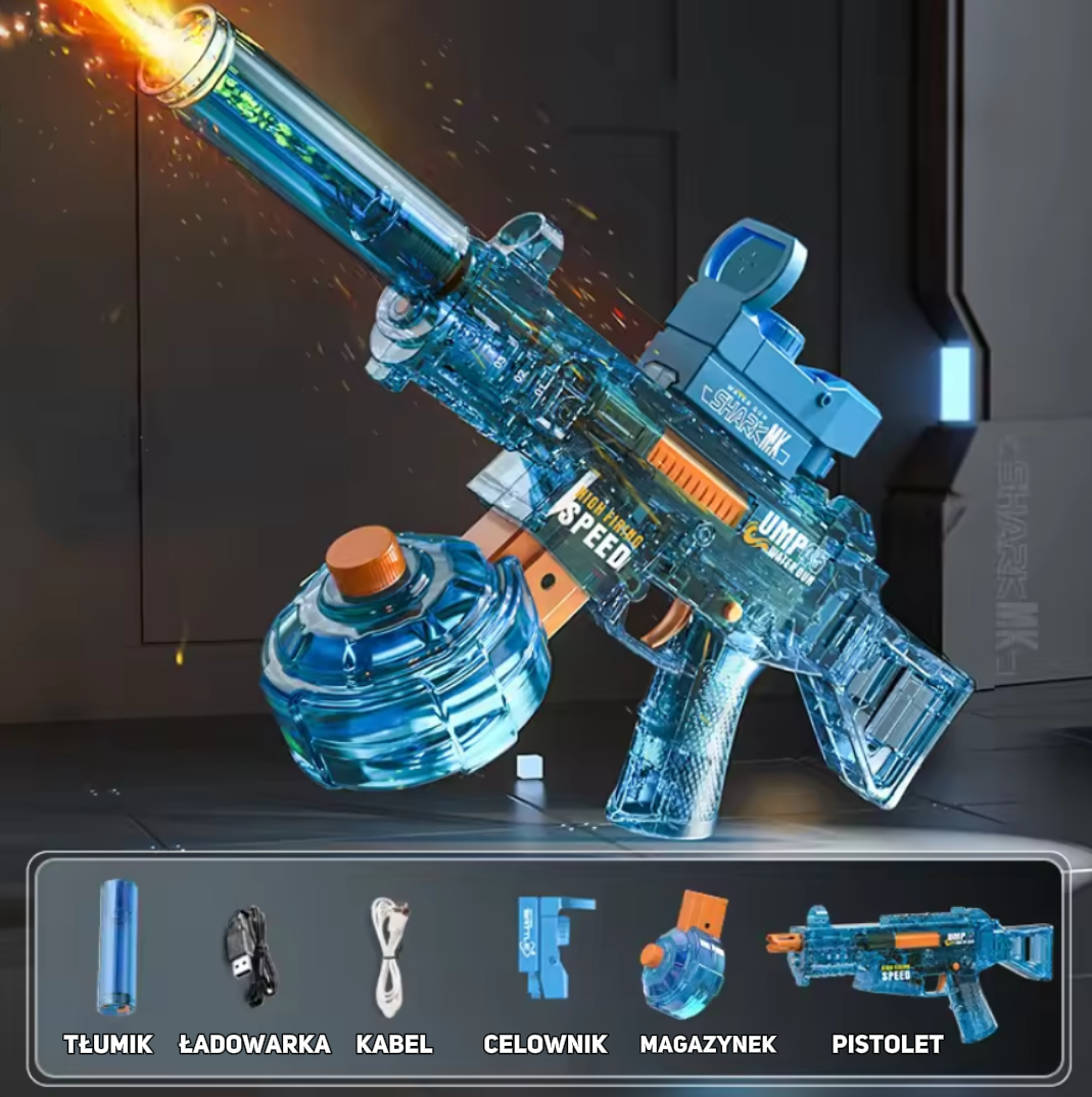 Pistolet na wodę MP5 | AquaGuns™