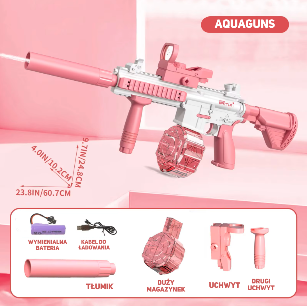 Pistolet na wodę M416 | AquaGuns™